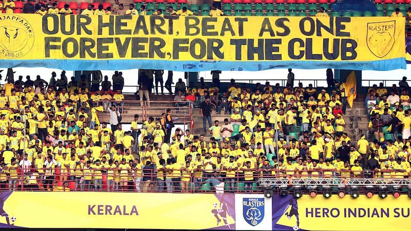 The Kerala Blasters fans are known to be extremely emotional and passionate about their team.
