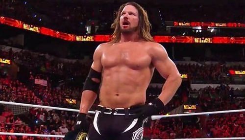 AJ Styles was injured during the men&#039;s Royal Rumble match last month