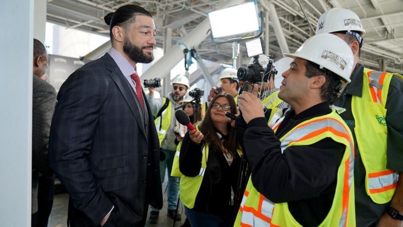 Roman Reigns at the SoFi Stadium