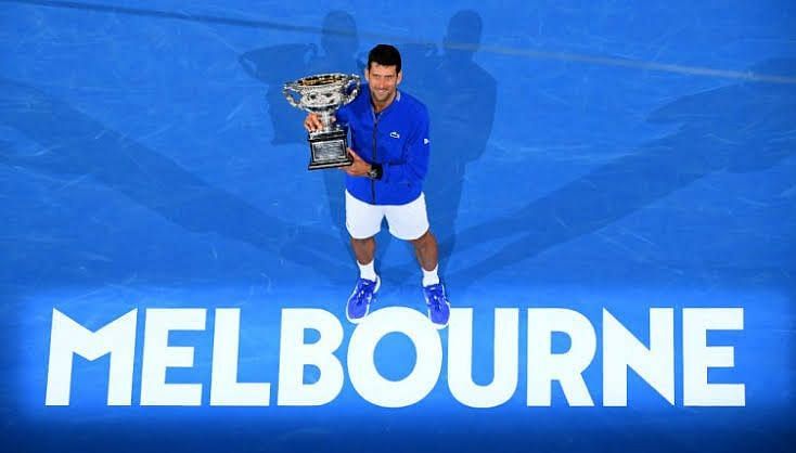 Novak Djokovic is the defending champion at the 2020 Australian Open
