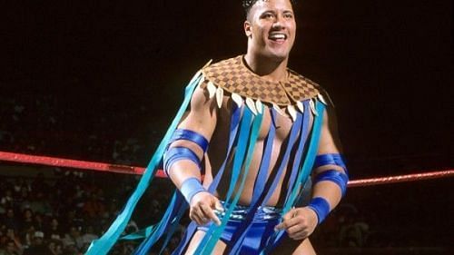 Rocky Maivia was an athletic character who lacked good promo skills