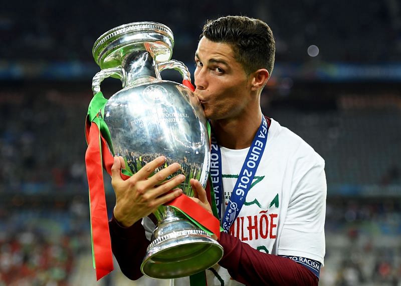 Ronaldo won Euro 2016 with Portugal