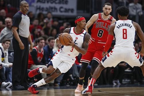 Beal in action against the Bulls