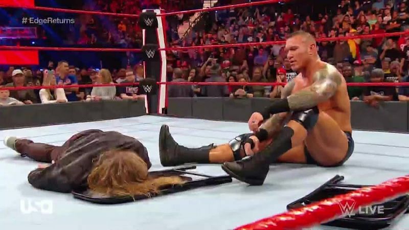 Randy Orton destroyed Edge last week on RAW