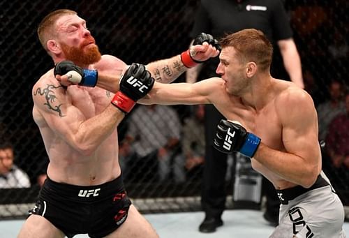 Dan Hooker and Paul Felder threw down in an instant classic last night