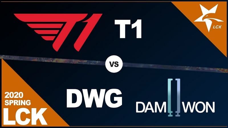 T1 clinch out a win against DAMWON Gaming