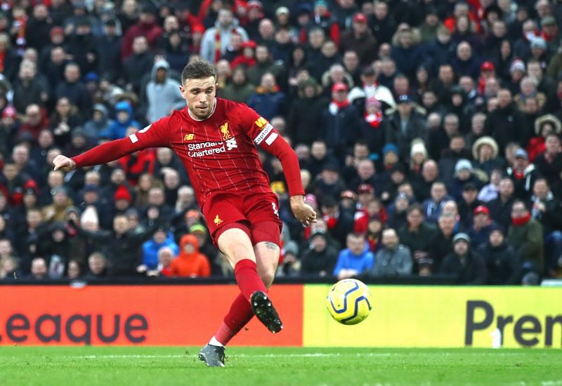 Jordan Henderson&#039;s most recent goal came in a 4-0 thrashing of Southampton.