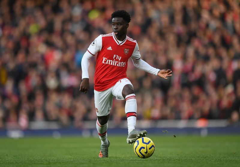 Saka has been trusted by Mikel Arteta