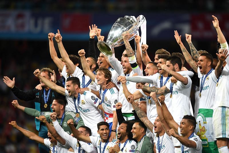 Real Madrid won three consecutive Champions League titles between 2015 and 2018