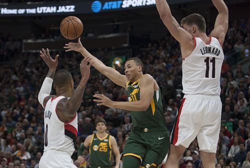 The Portland Trail Blazers-Utah Jazz will showcase a lot of talented players