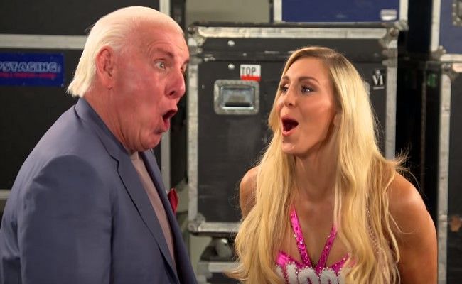 Ric Flair and Charlotte