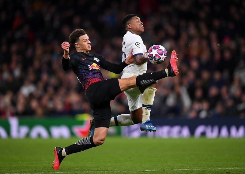 Ethan Ampadu stood strong at the heart of Leipzig&#039;s defence