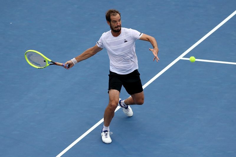 Richard Gasquet has a healthy record against his opponent for the day