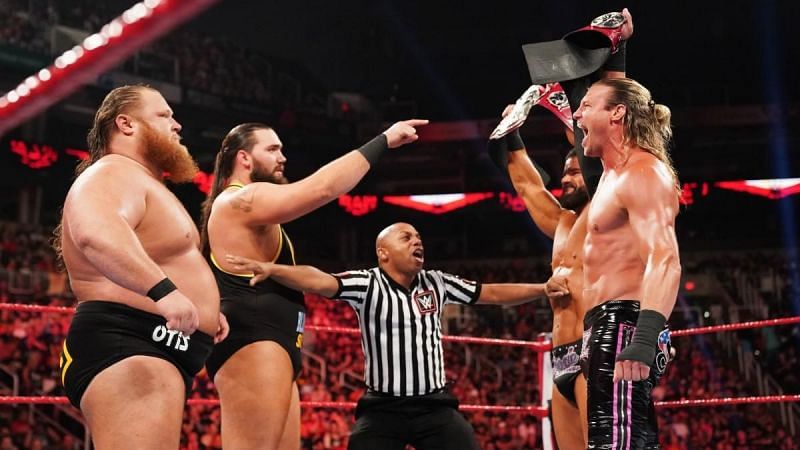 Otis and Dolph Ziggler, one-on-one
