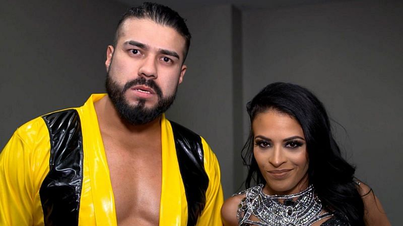 Zelina Vega is Andrade&#039;s on-screen business manager