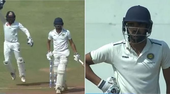 Watch: Goa batsman fumes at umpire Nandan after being given out unfairly