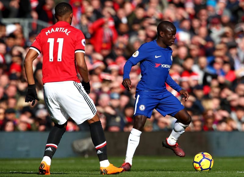 20+ N&#039;golo Kante Goals Against Manchester United PNG