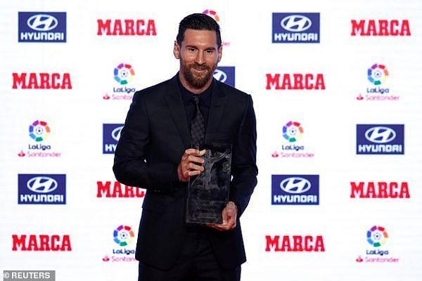 Lionel Messi has won the Pichichi trophy for a joint-record six times