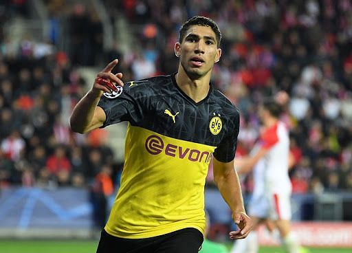 Hakimi has grown in stature at Borussia Dortmund