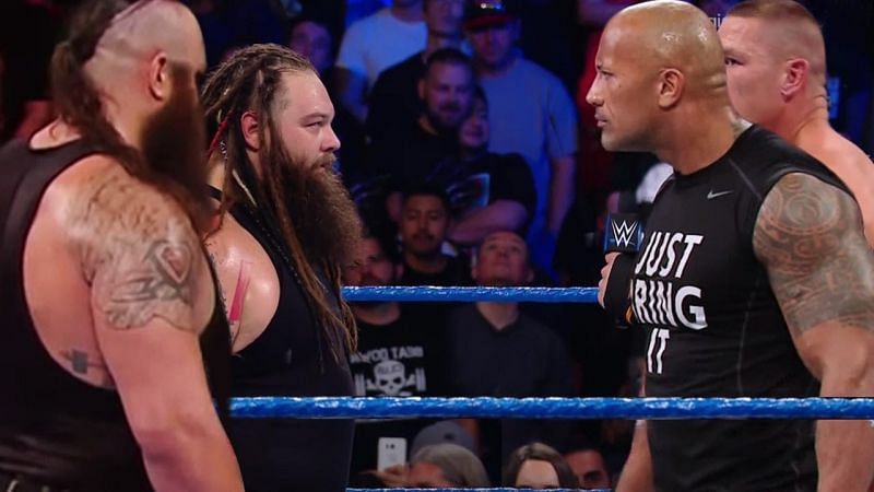 The Rock and Bray Wyatt