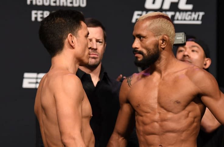 Joseph Benavidez vs. Deiveson Figueiredo at UFC Norfolk weigh-ins