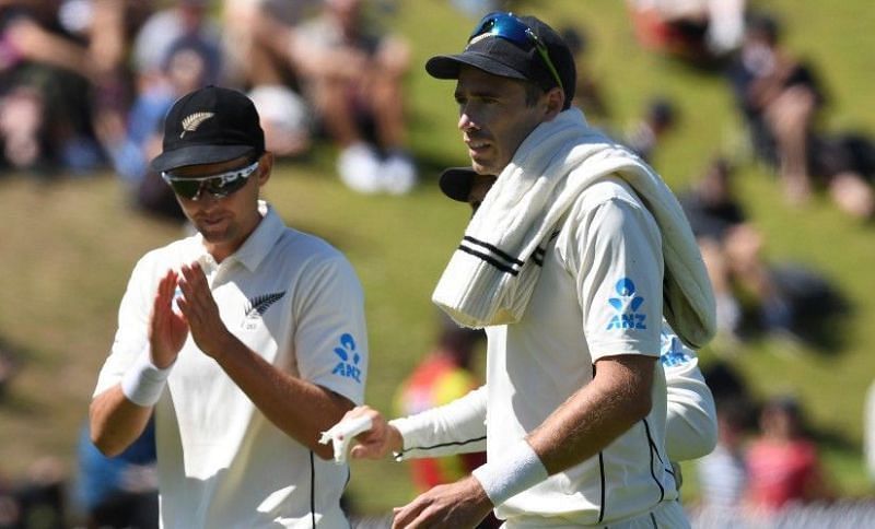 Boult and Southee picked up nine wickets between them in India&#039;s second innings
