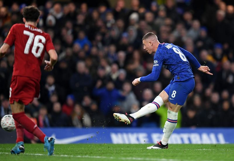 Barkley let fly from distance after his marauding run and was rewarded with a well-taken second-half goal