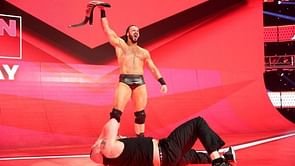 WWE Raw में ऑफ एयर होने के बाद ड्रू मैकइंटायर ने ब्रॉक लैसनर को WrestleMania के लिए धमकी दी