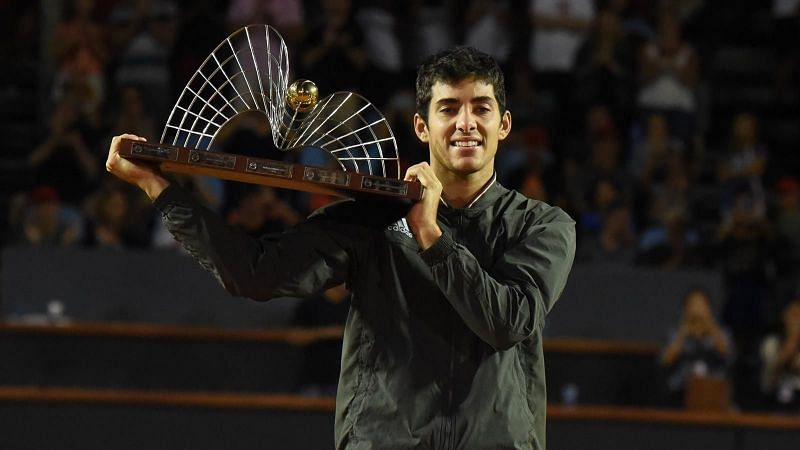 Cristian Garin lifted his second title of the 2020 Golden Swing at the Rio Open.
