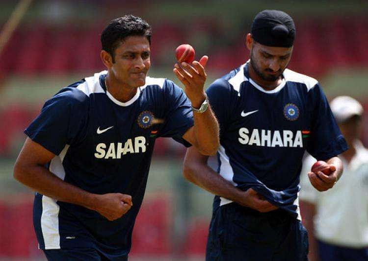 Kumble and Harbhajan - The Indian spin twins
