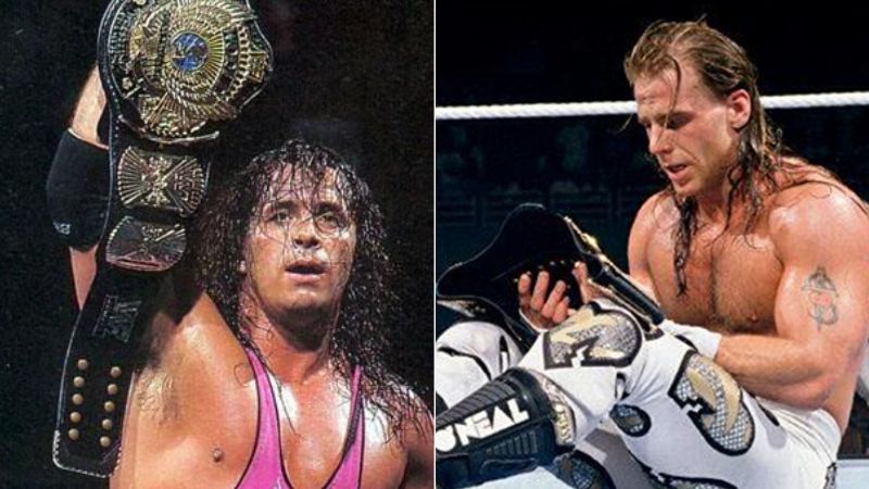 AEW star says Bret Hart and Shawn Michaels are 'worst WWE Champions of ...