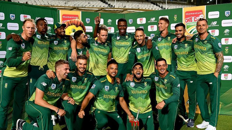 South Africa were set to play India in a three-match ODI series