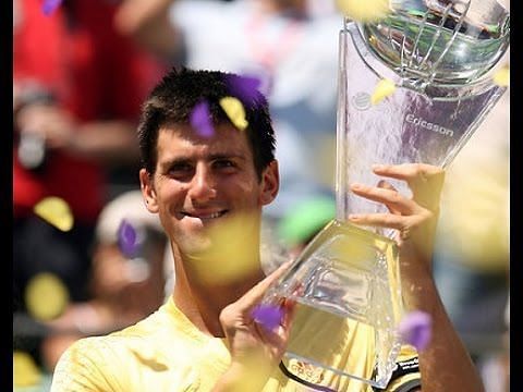 Novak Djokovic lifted his first Masters 1000 title at 2007 Miami.