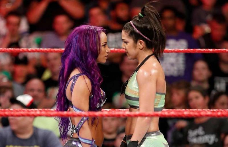 Bayley vs Sasha Banks