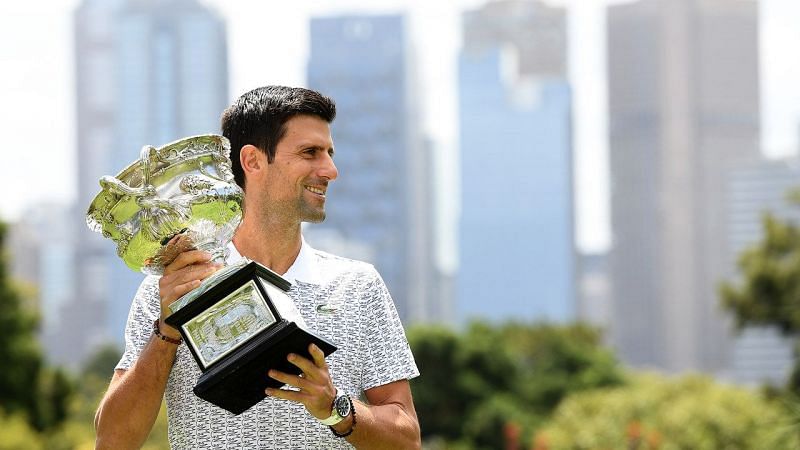 Novak Djokovic holds the record for the most number of titles won at the Australian Open