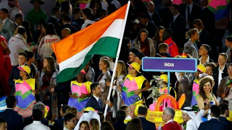 Abhinav Bindra was India&#039;s flagbearer at the 2016 Rio Olympics