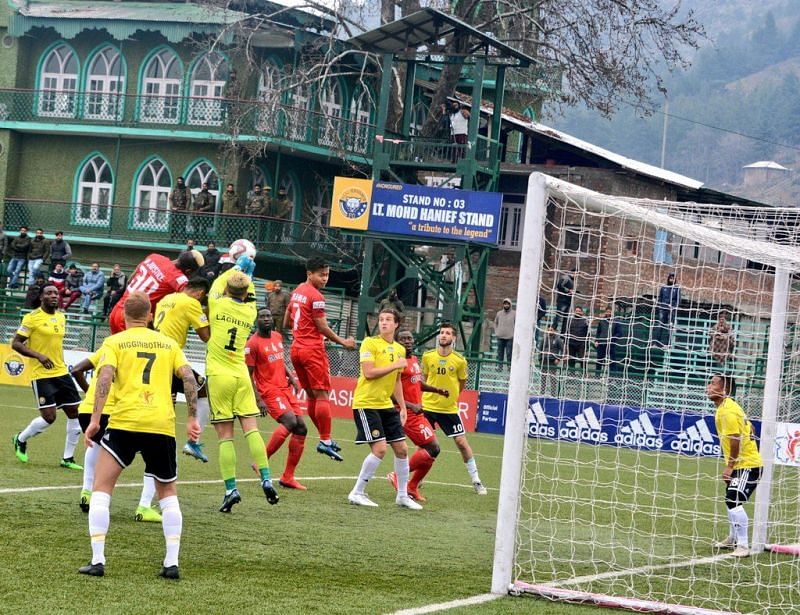 RKFC v Aizawl (PC: I-League Twitter)