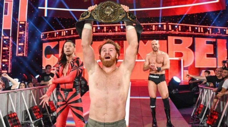 Sami Zayn won his first main roster title at Elimination Chamber.