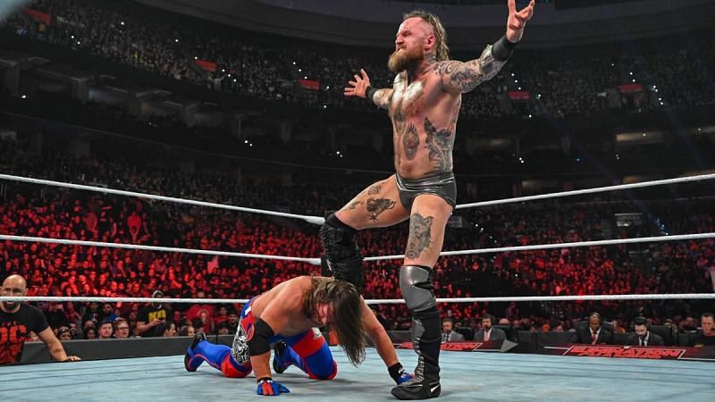 Aleister Black defeated AJ Styles at Elimination Chamber 2020
