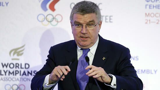 President of the International Olympic Committee Thomas Bach