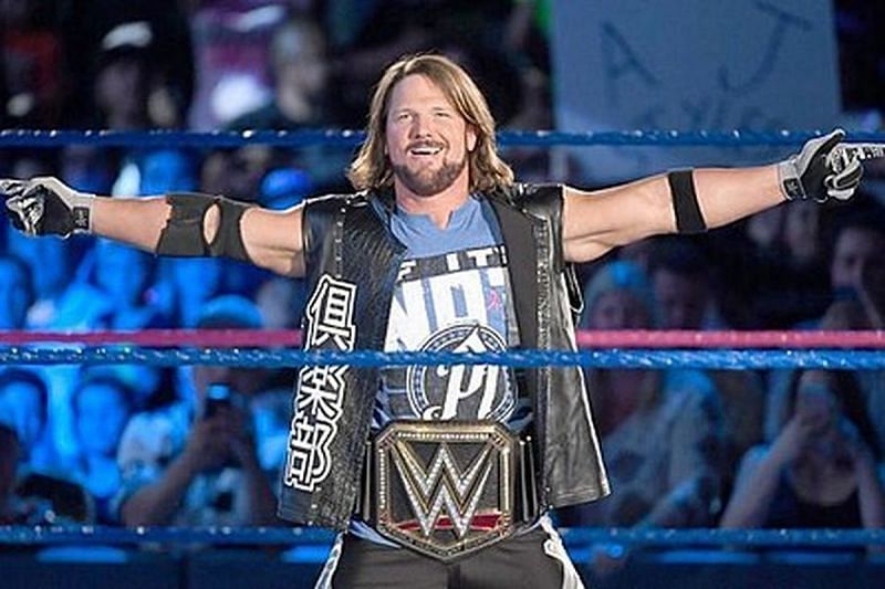 AJ Styles - ready for another run with the gold?