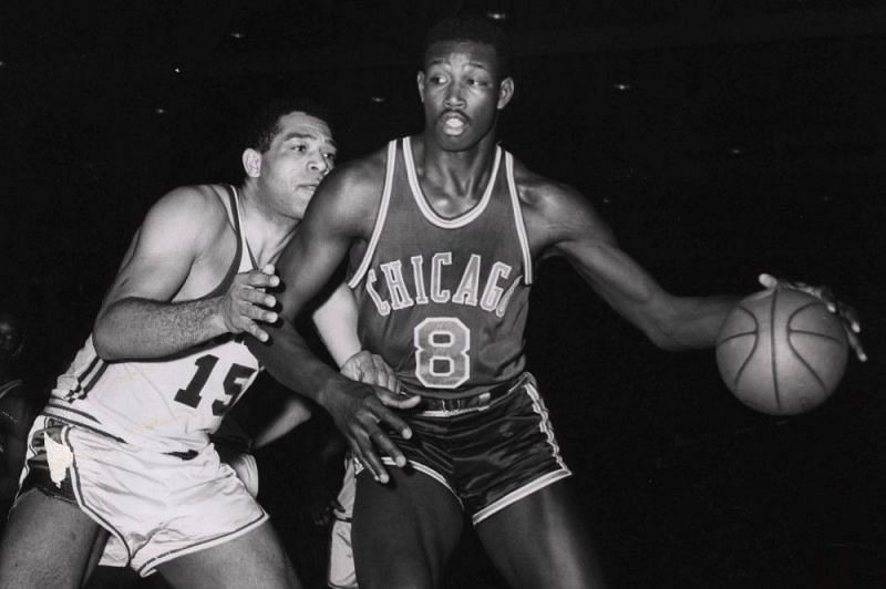 Walt Bellamy recorded over 20,000 points in the NBA