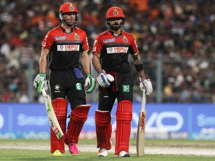 Virat Kohli and AB de Villiers form the backbone of the RCB batting line-up