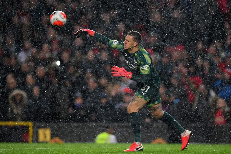 City goalkeeper Ederson had a stinker today - and cost his side the points