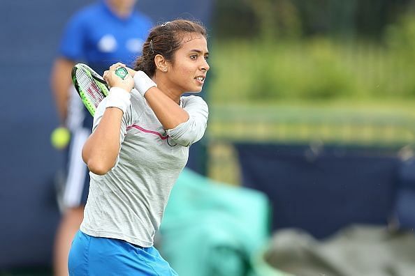 Ankita Raina won the second singles to seal the tie for India