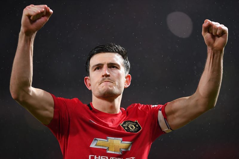 Maguire has taken over the armband from Ashley Young