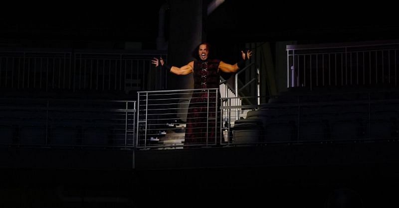 Hardy sure enjoyed TV shows where blood was the delicacy (Pic Source: AEW)