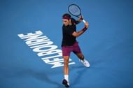 Roger Federer at the Australian Open