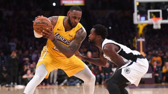 Los Angeles Clippers' Patrick Beverley says guarding LeBron James is "no challenge"