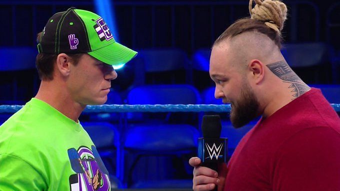 John Cena and Bray Wyatt squared off on WWE SmackDown